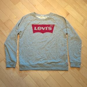 Levi's Women's Sweatshirt Grey Size S
